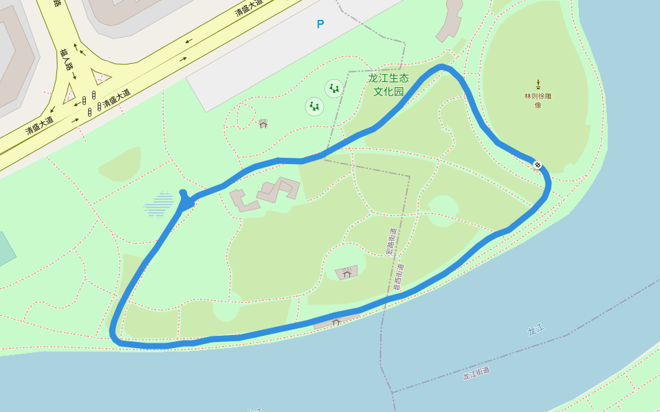 福清市妇幼保健院 walking route map in 福州市