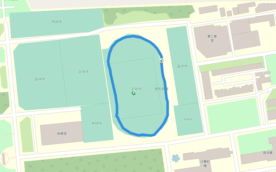 皖西学院 walking route map in Lu'An