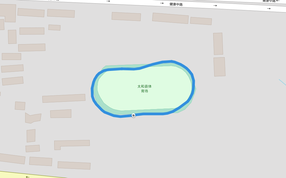 Taihe County Stadium Walking And Running Trail Fuyang, China Pacer