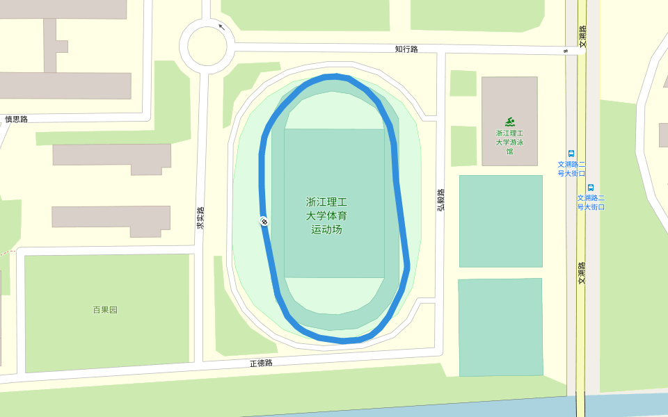浙江理工大学体育运动场