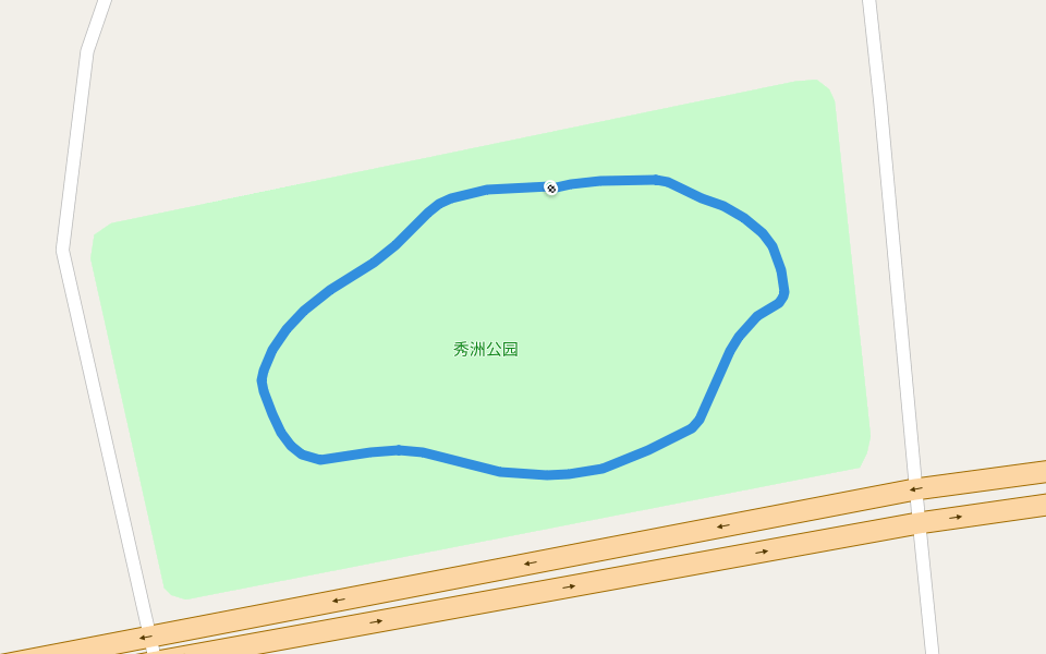 Xiuzhou Park Walking and Running Xiuzhou District, Jiaxing, China Pacer