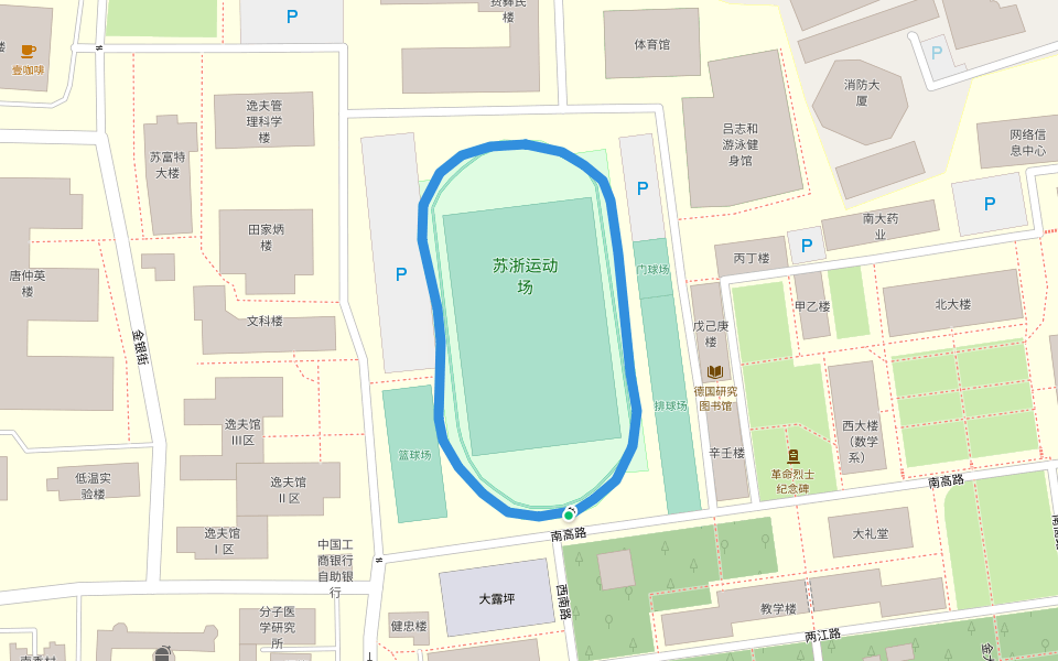 南京大学苏浙运动场
