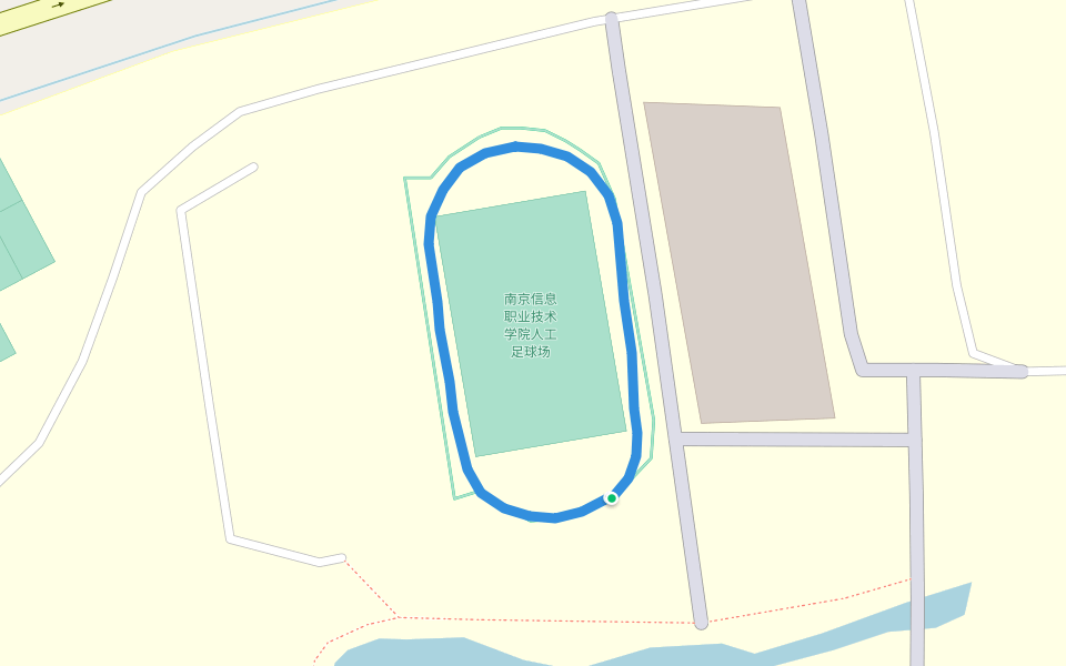南京信息职业技术学院人工足球场