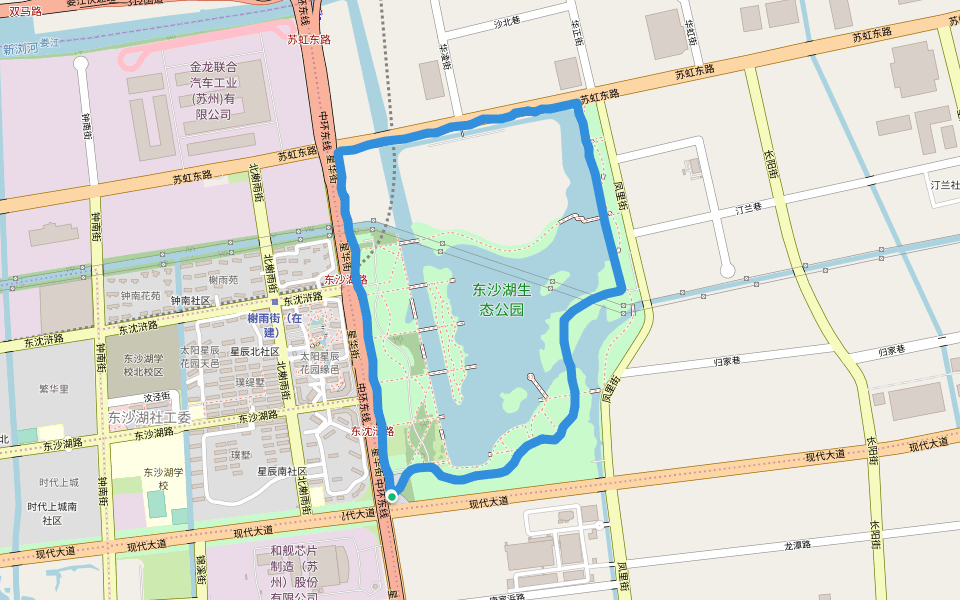 东沙湖生态公园