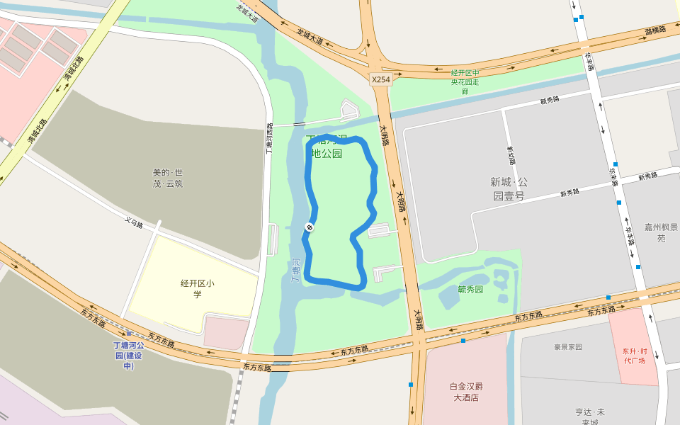 丁塘河湿地公园