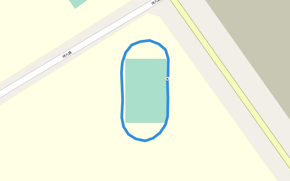 盐城工业职业技术学院 walking route map in Yan Cheng Shi