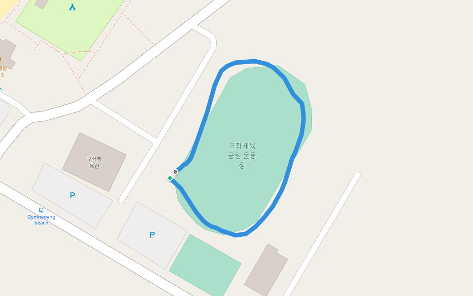 구좌체육공원 운동장