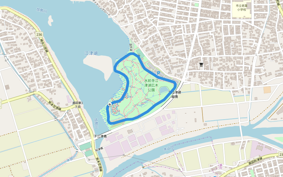 水前寺江津湖広木公園