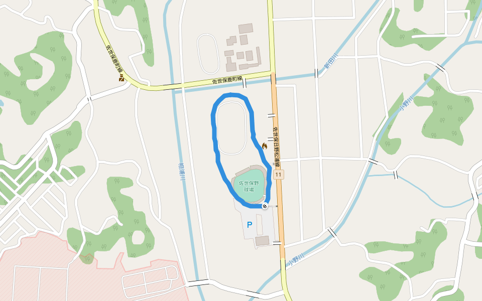 佐世保野球場 (Sasebo Baseball Stadium)