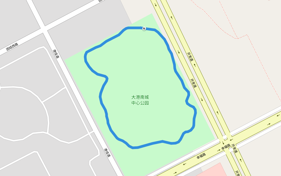 大港南城中心公园
