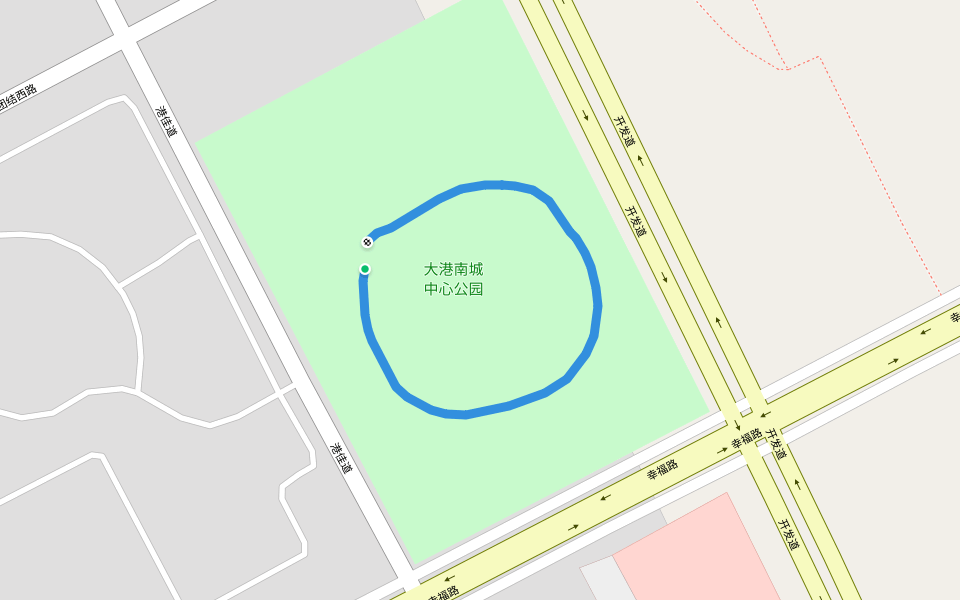 大港南城中心公园