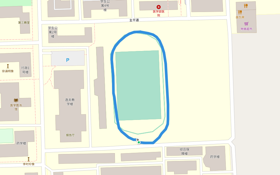 北京大学医学部操场