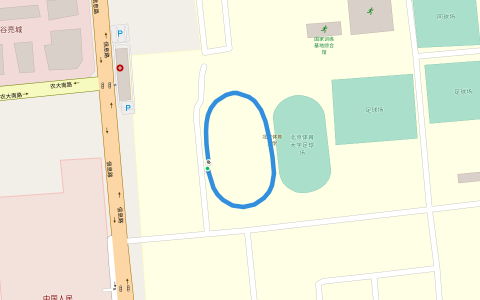 北京体育大学足球场