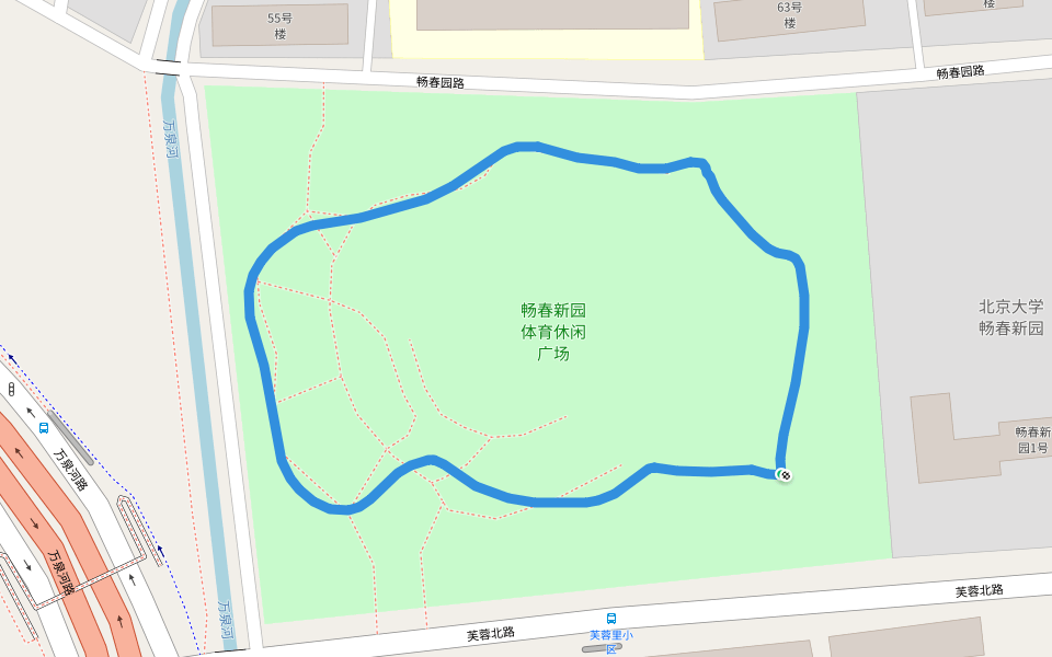 畅春新园体育休闲广场