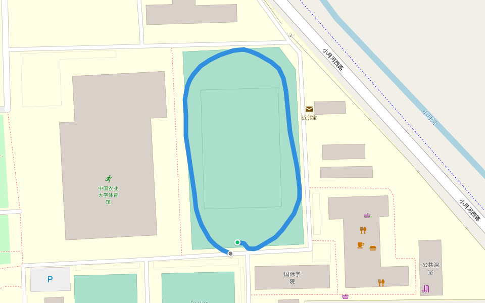 中国农业大学东校区操场