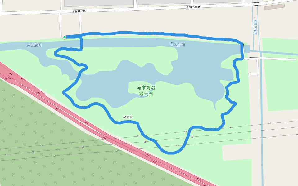 马家湾湿地公园