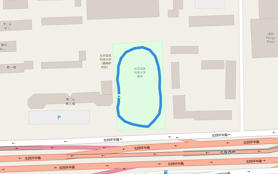 北京信息科技大学操场