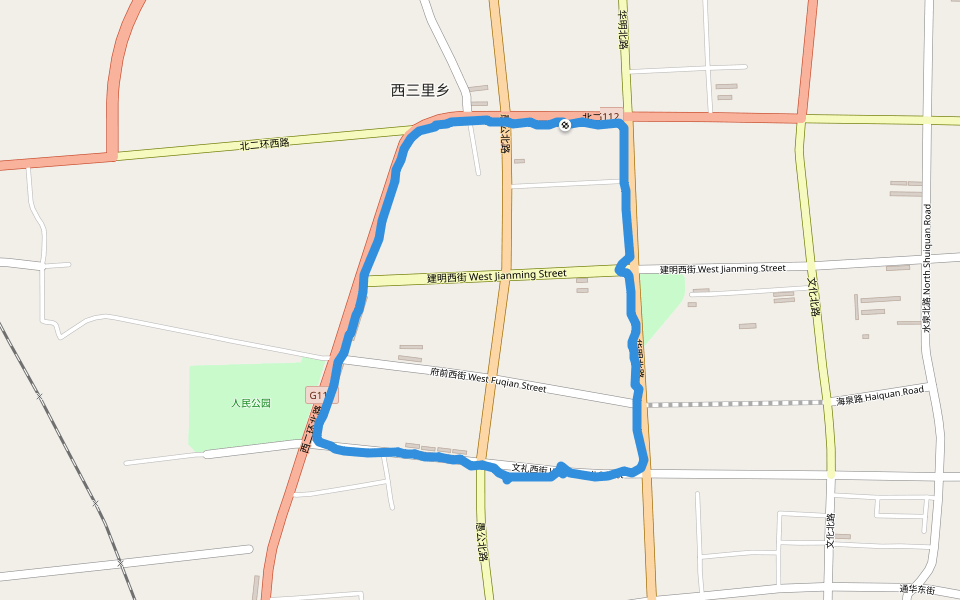 小河游园