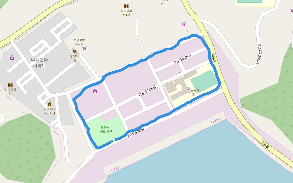 통일아시아드 공원