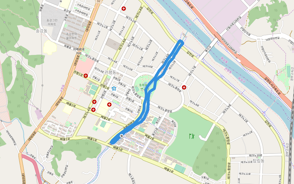 동화울수변공원