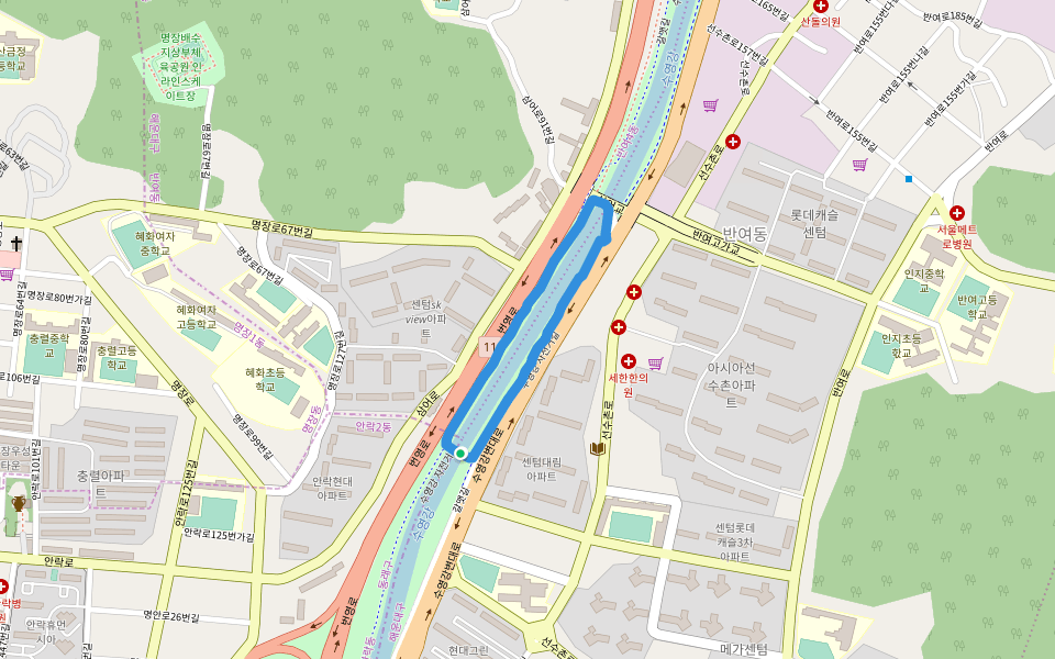 반송 수영강변공원