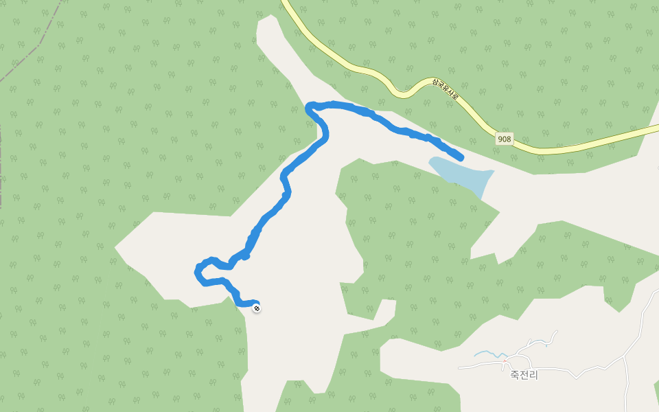 수기지 walking route map in Yeongcheon