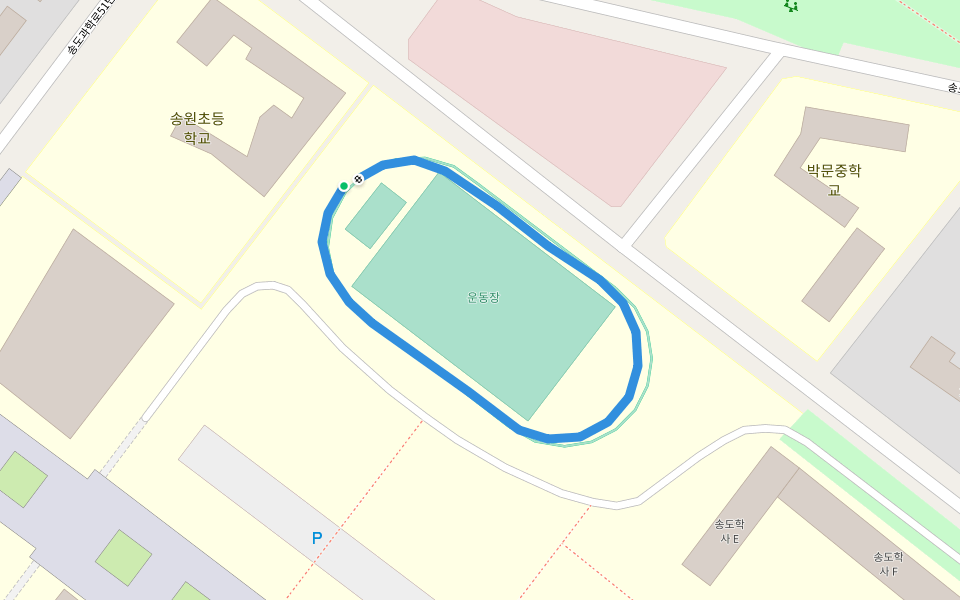 연세대학교 국제캠퍼스 운동장