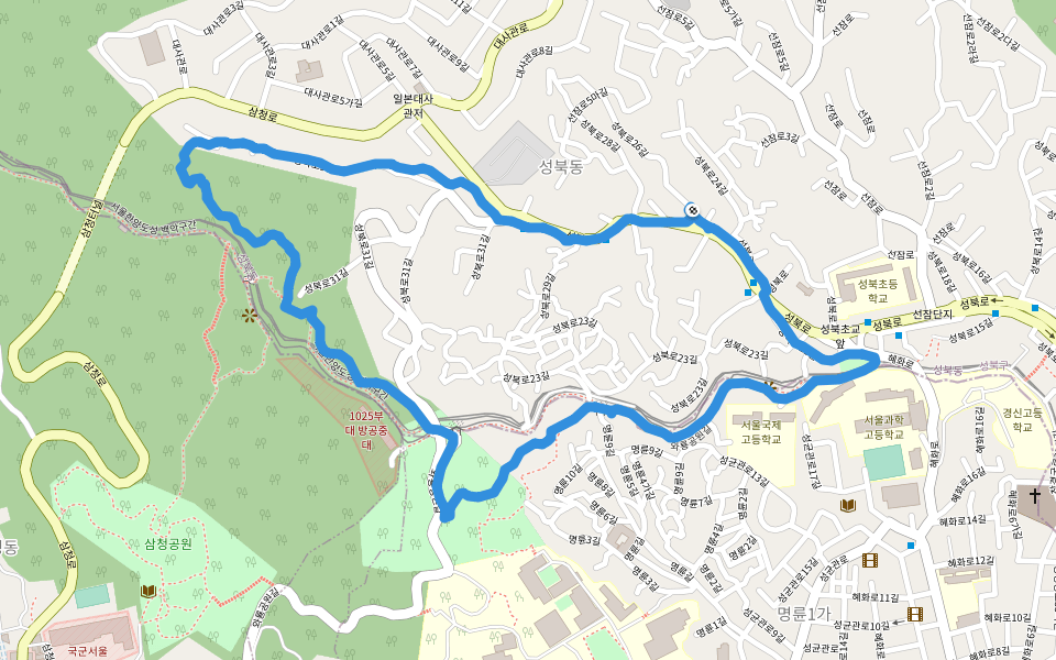 서울한양도성 백악구간