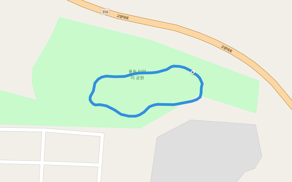 풍동 달맞이 공원