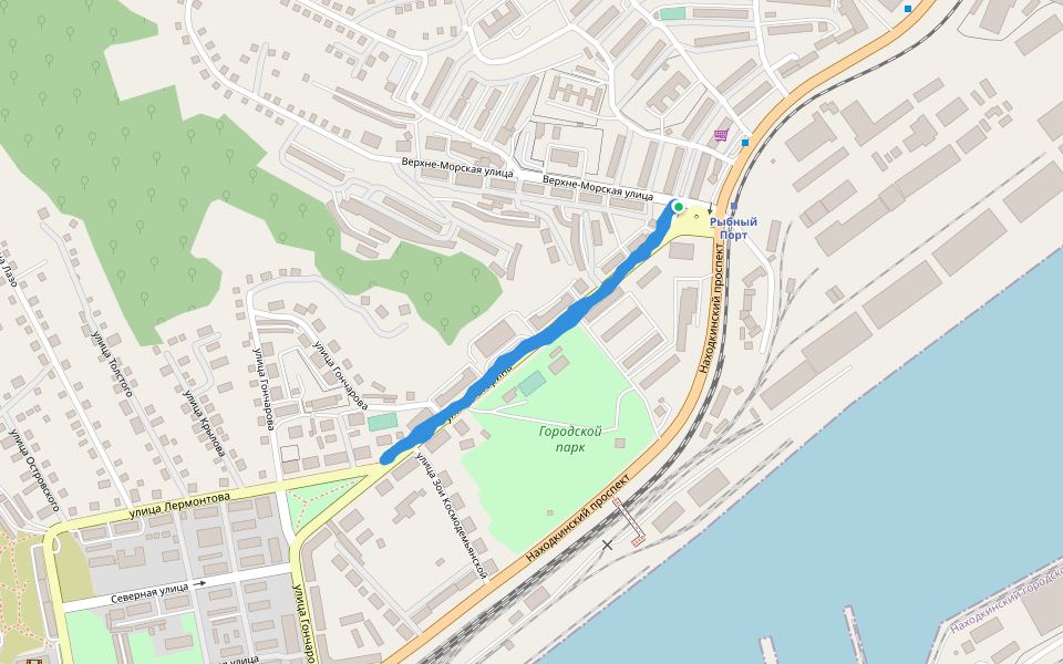 Parc de ville Escalade Nakhodkinsky, kraï du Primorié, Russie Pacer