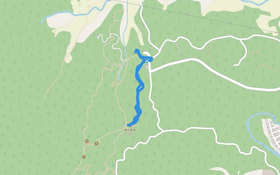Yokoyama Vitoe Center walking route map in Shima