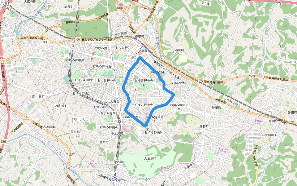 おゆみ野あきのみち公園