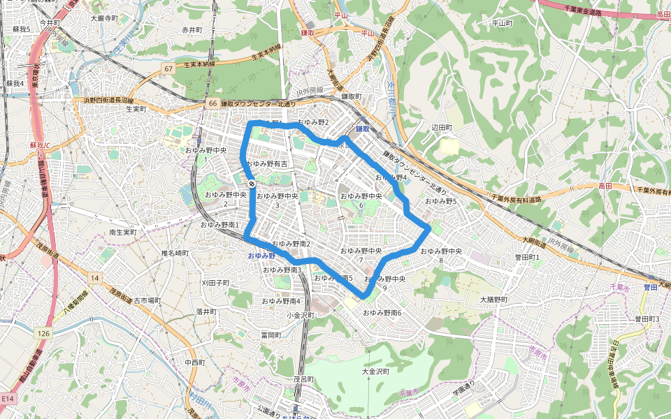 おゆみ野はるのみち公園