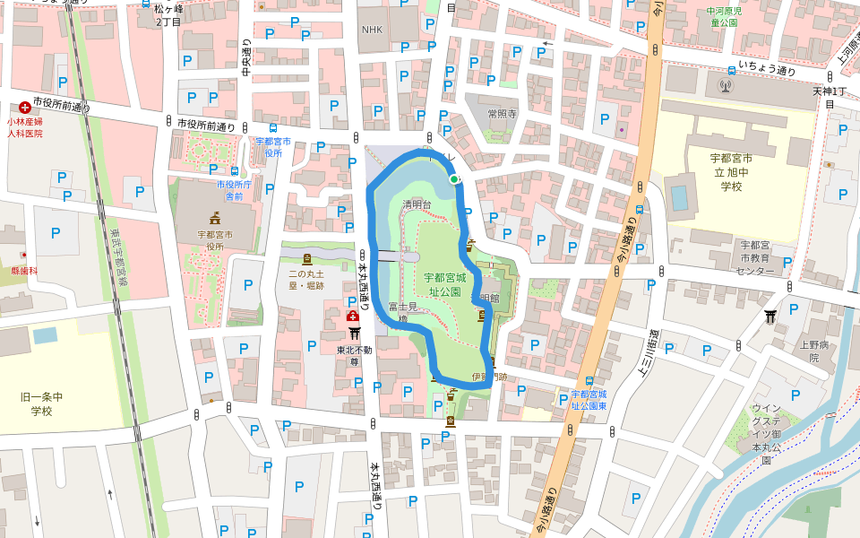 宇都宮城址公園