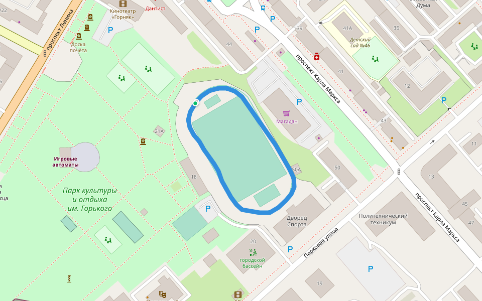 Парк культуры и отдыха им. Горького