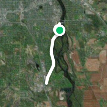 Mississippi River in St Cloud, MN