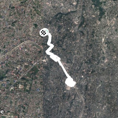 Route near Shrijanshil Tol