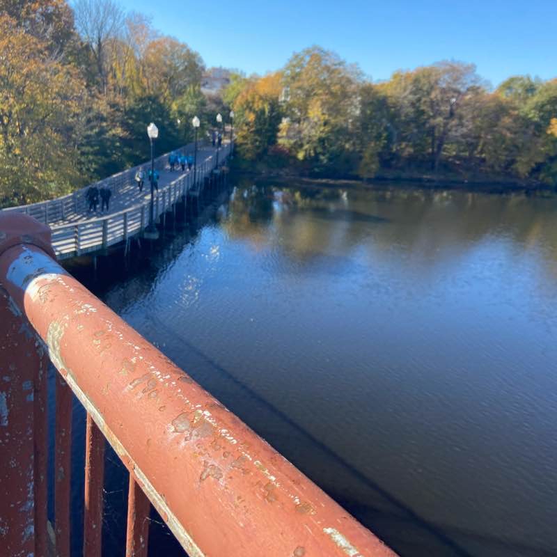 Sylvester Baxter Riverfront Park Mystic River