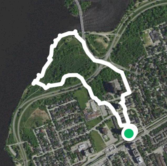 Ottawa River north and east