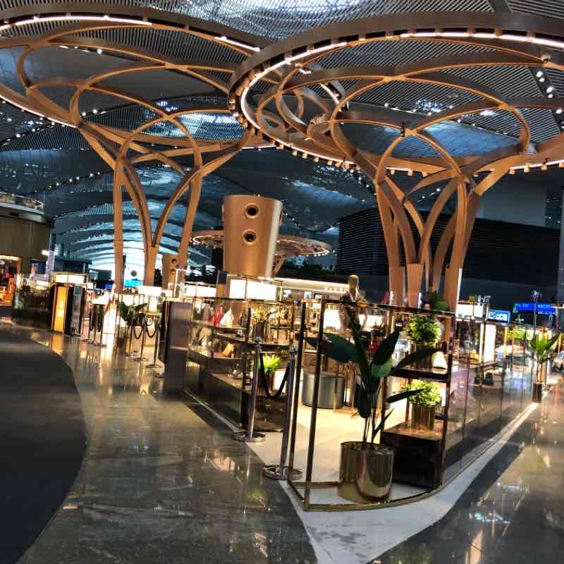 Walk around the istanbul airport