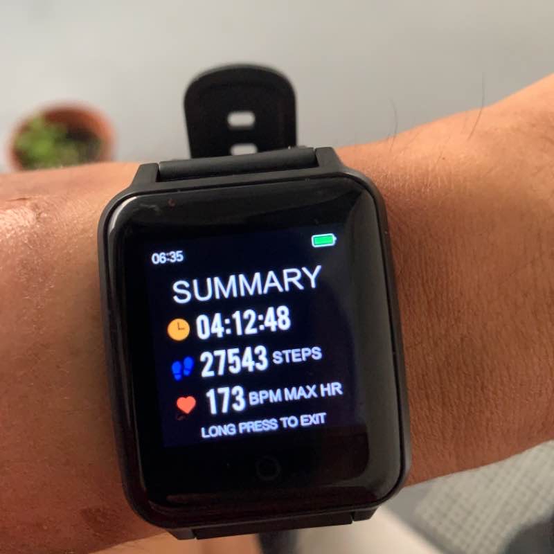 Afternoon recovery walk