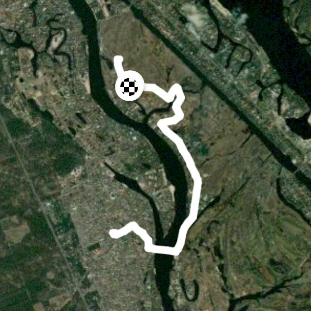 Parking to Kozyn Fora and back