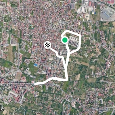 Camminata sciolta,percorso in parte pianeggiante 