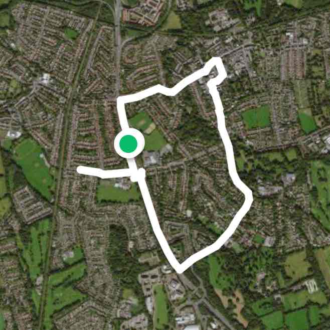 Cheadle School Hill Route