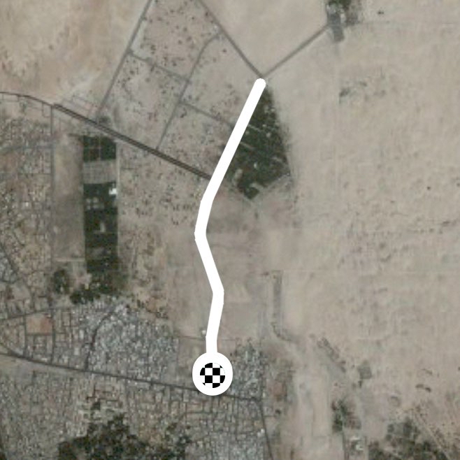 First day of walking