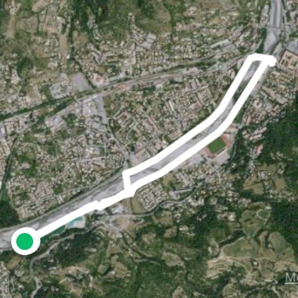 Tour partie du plan d’eau jusqu’en ville