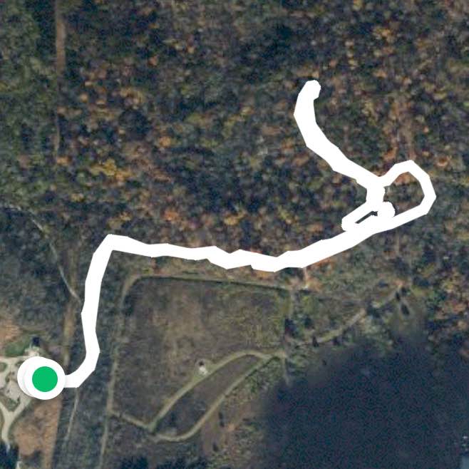 Charleston Falls. Easy Winter Route