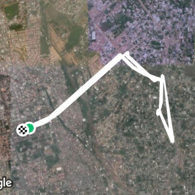 MARCHEUR BLANC ITINÉRAIRE ANGRÉ