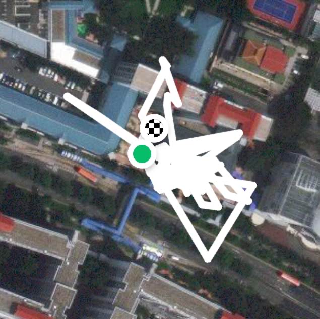 Walk to the shopping mall