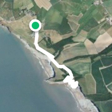 Dunraven bay and cliffs.